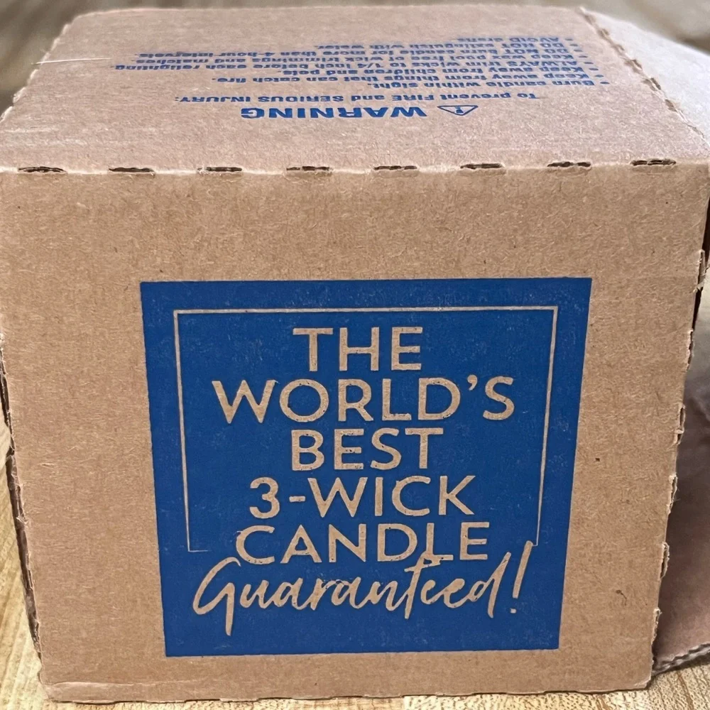 Bath & Body Works White Barn Pineapple Mango 3-Wick Candle